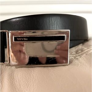 Prada's men's belt